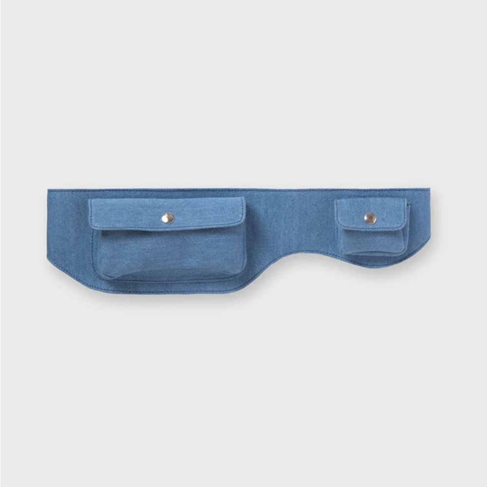NWT GIMAGUAS RINO BELT in DENIM